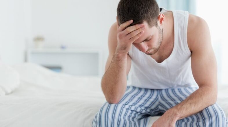 pain in men with prostate