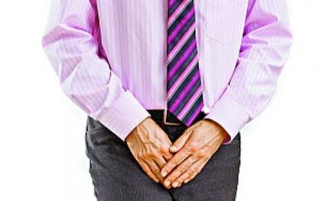Prostatitis is accompanied by pain in the groin area