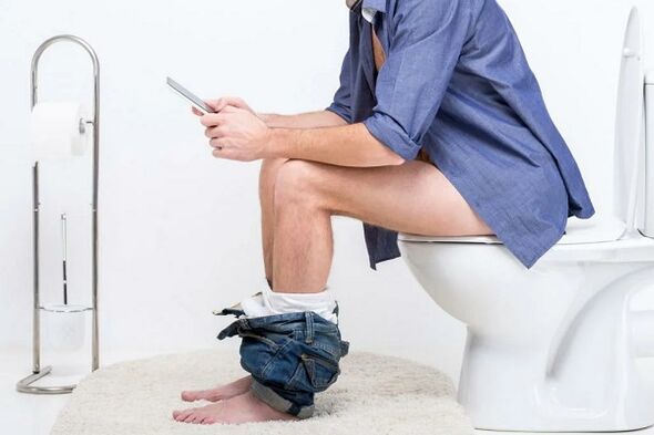 Constipation with prostate